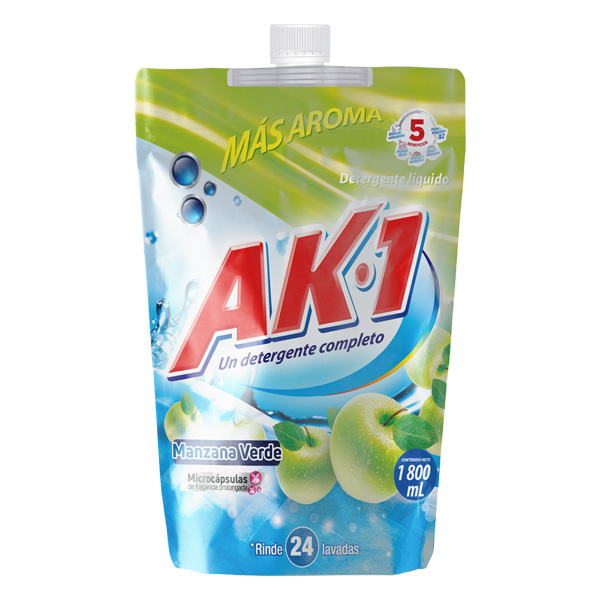 Detergente en Polvo DeterK 4K Floral 2850 g - Hogar Azulk