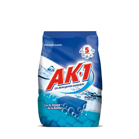 Detergente Ak1 con poder de la barra