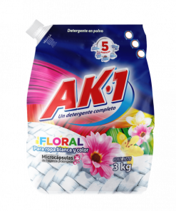Detergente Ak1 Floral 3Kg